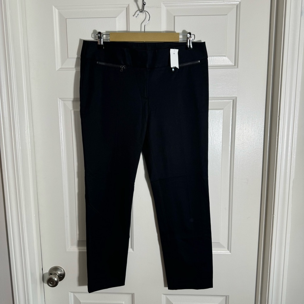 Ann Taylor Loft Black Size 6 Marissa Cropped Office Career Casual Pants …